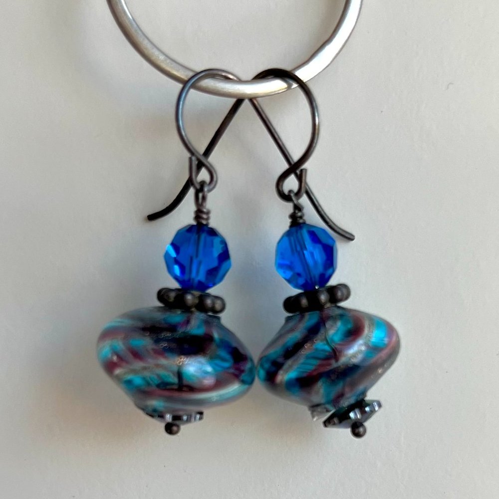 Glass Bead Earrings